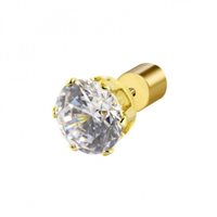 Mono orecchino Marlù in Acciaio Zircone 2OR0095G-W - 2OR0095G-W